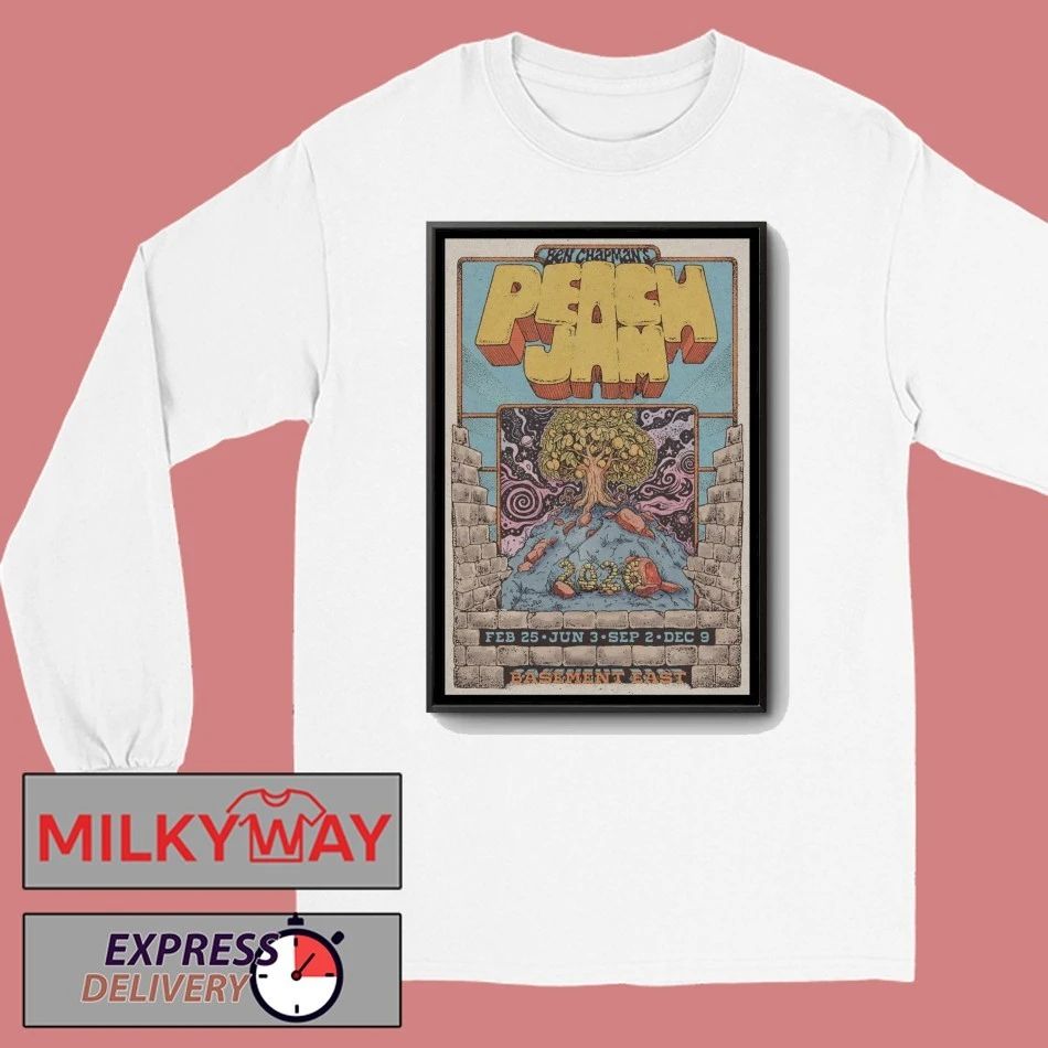 Ben Chapman 2026 Event Peach Jam Poster shirt