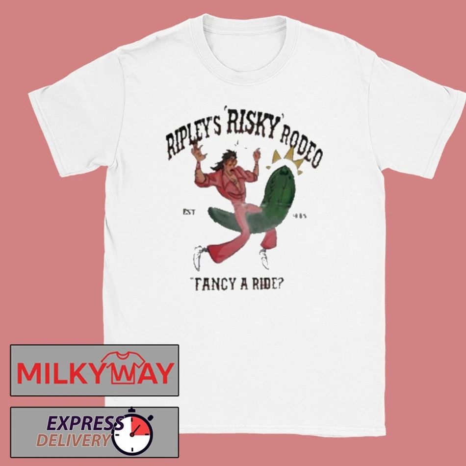 Trendy Ripleys Risky Rodeo Fancy A Ride 1969 Tee Shirt
