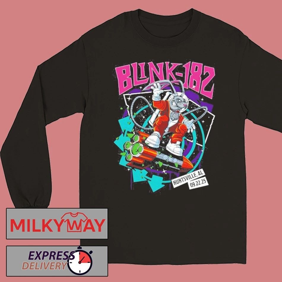 Blink 182 Event Huntsville Alabama 2025 shirt
