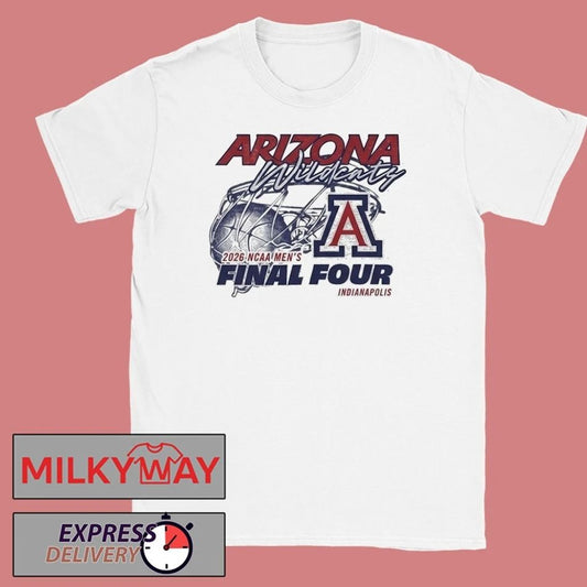 Arizona Wildcats 2026 NCAA Final Four White Shirt