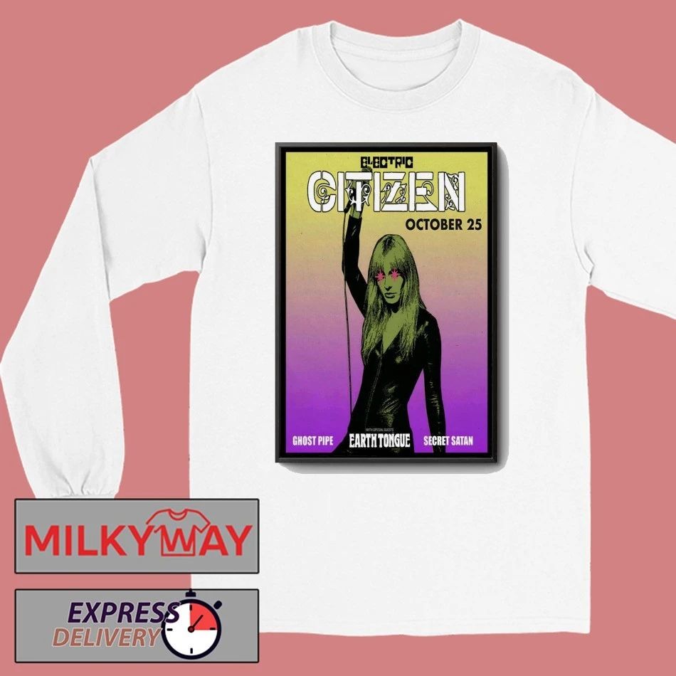 Electric Citizen Grand Rapids Tour On Oct 25 2025 Poster shirt