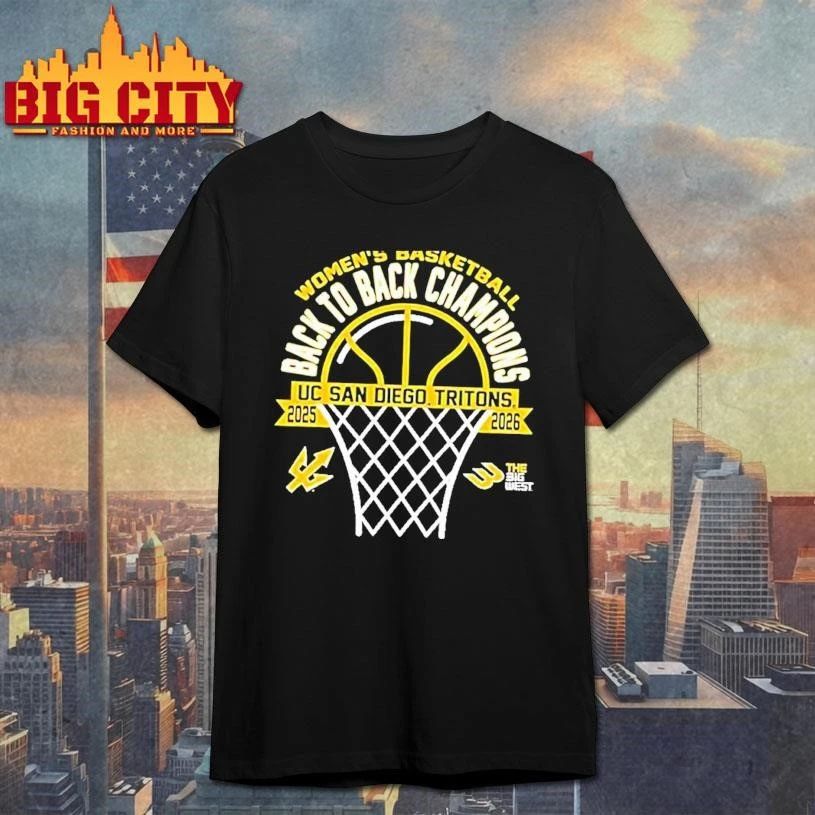 Womens Back 2 Back Basketball Champs 2026 Shirt
