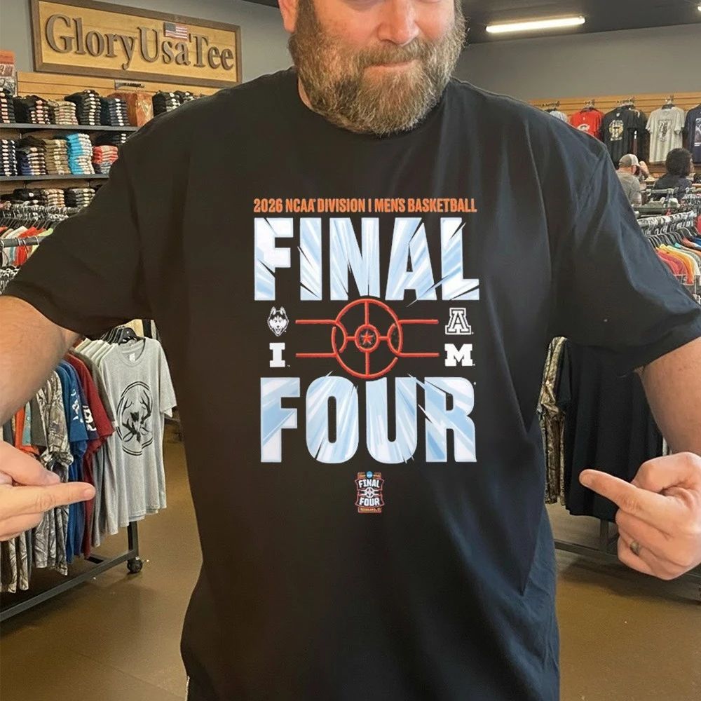 Men’s Basketball 2026 Tournament March Madness Final Four T-Shirt