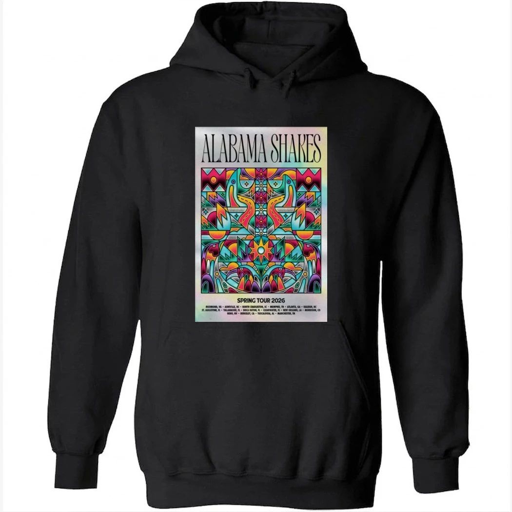 Alabama Shakes 2026 Spring Tour Poster Shirt