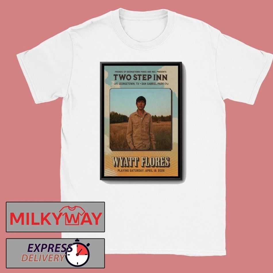 Wyatt Flores Georgetown Concert Poster 2026 shirt