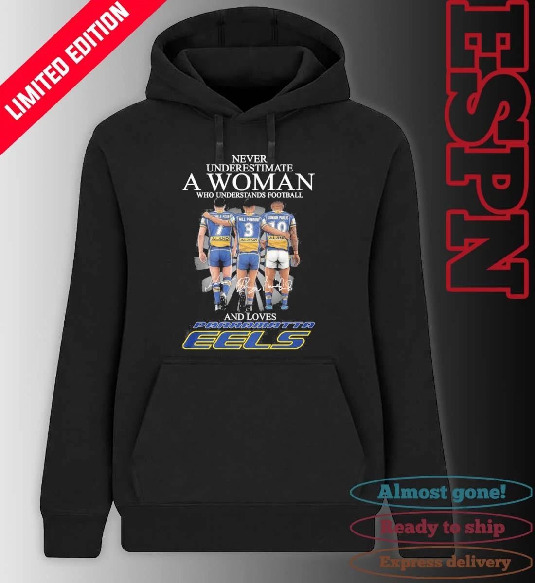 Never Underestimate A Woman Who Understands Football And Loves Parramatta Eels Players 2026 Shirt