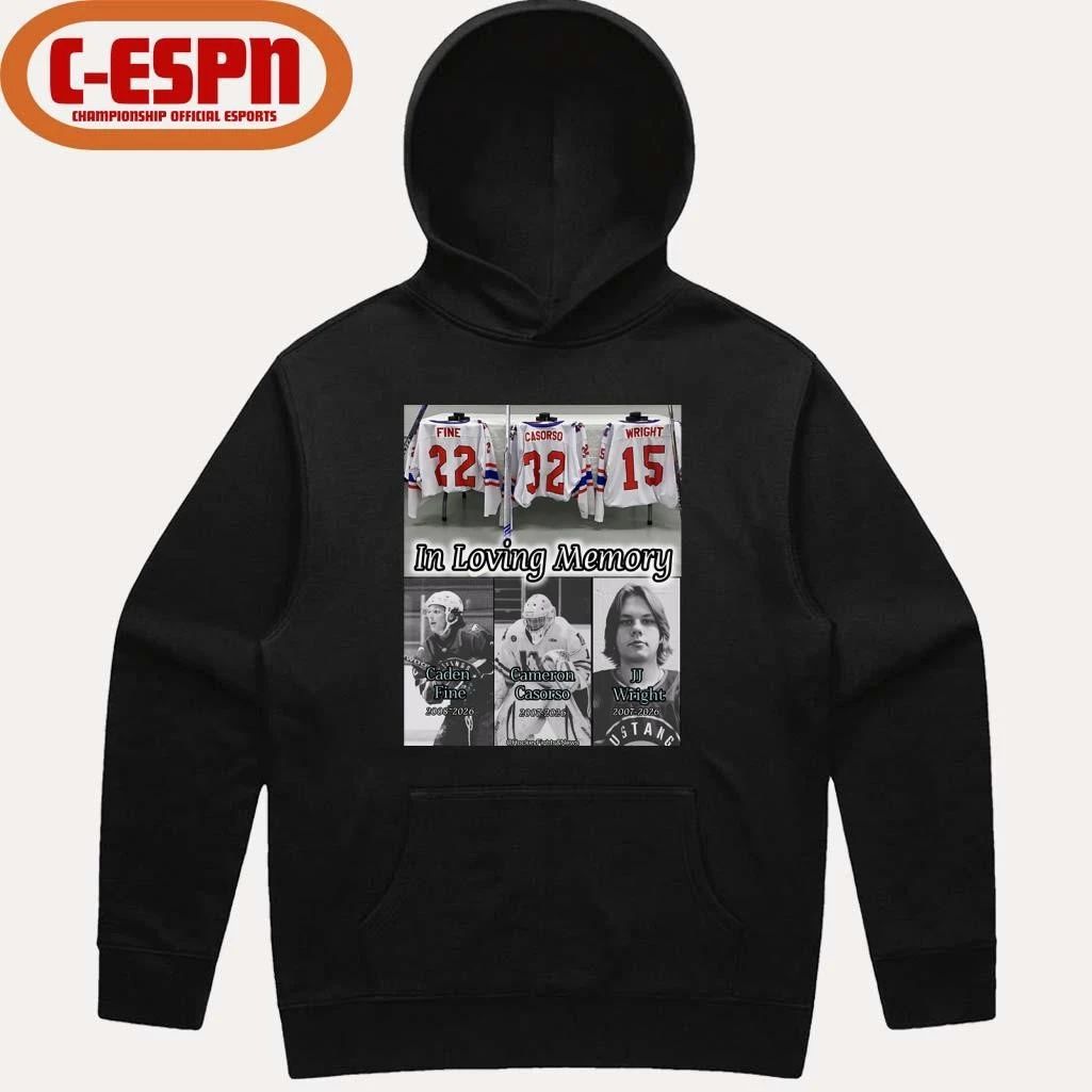 In Loving Memory Of Cameron Casorso, Caden Fine And JJ Wright Shirt