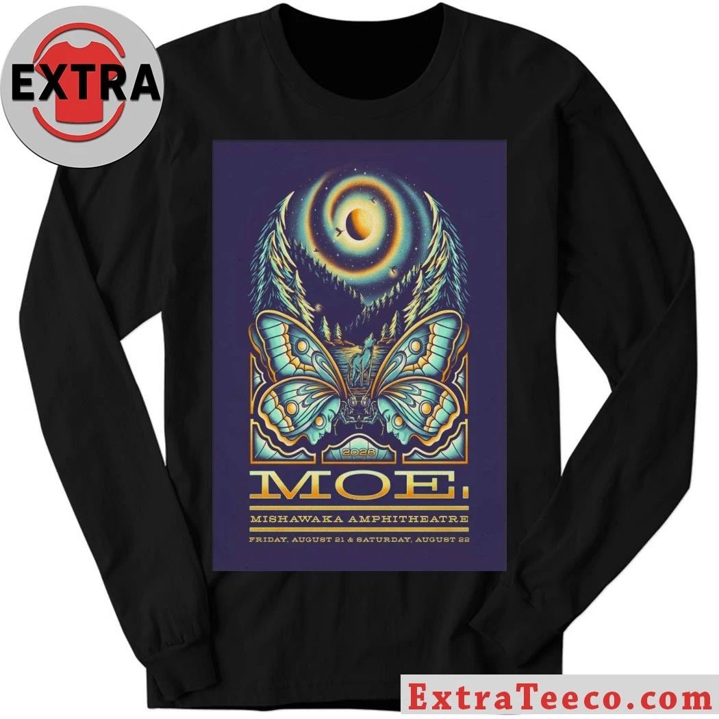 Moe. August 21-22 2026, Bellvue CO Poster Shirt