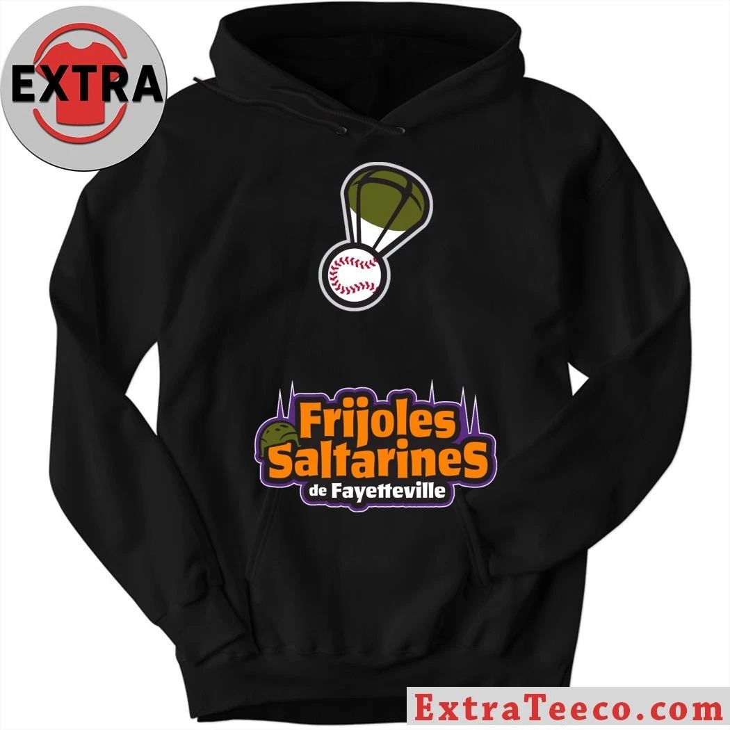 Frijoles Saltarines de Fayetteville baseball team logo Shirt