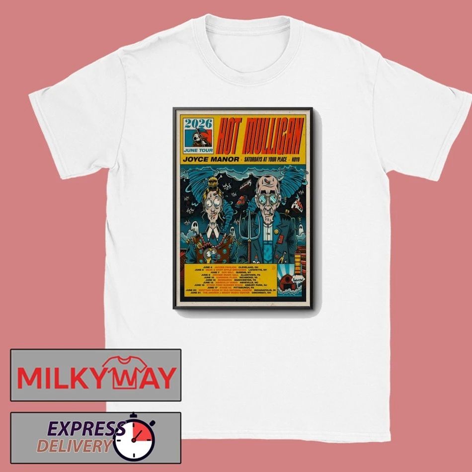Mulligan Jun 2026 Tour Poster shirt
