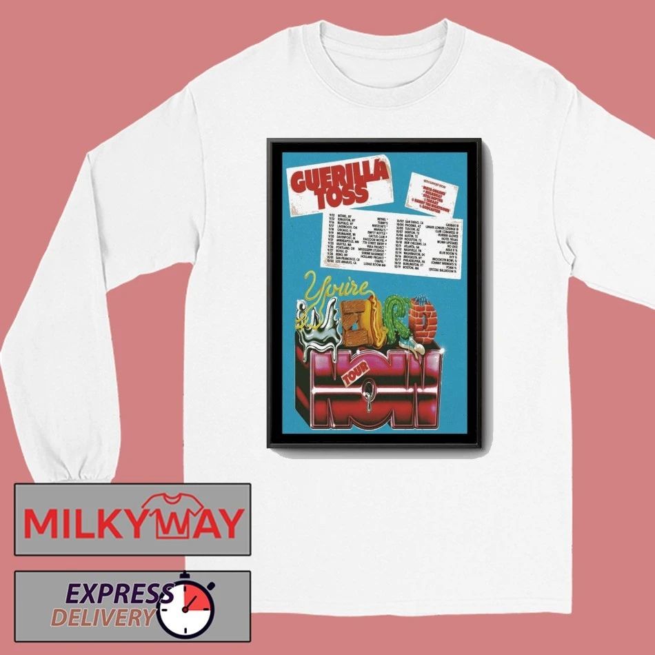 Poster Guerilla Toss Fall Tour 2025 shirt