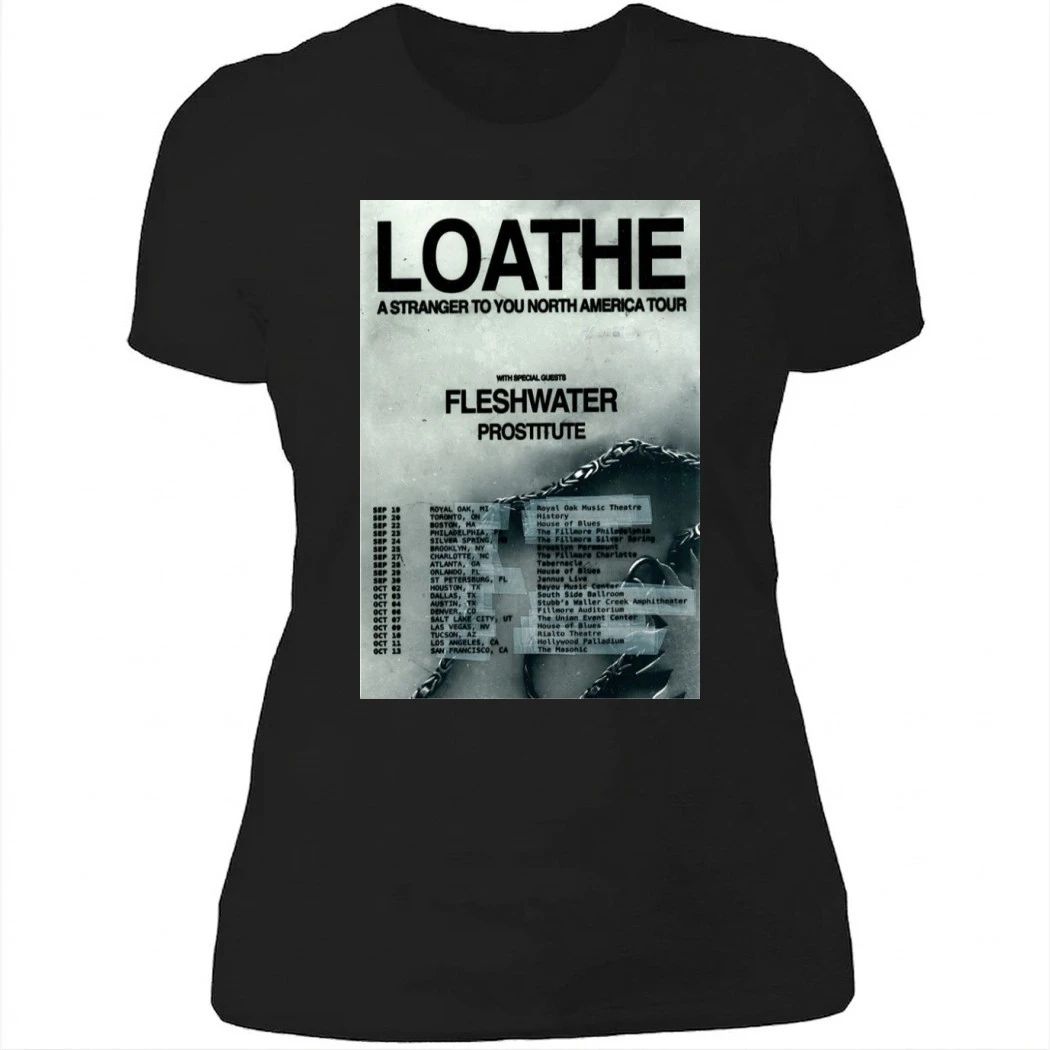 Loathe Fall Tour 2026 Poster Shirt