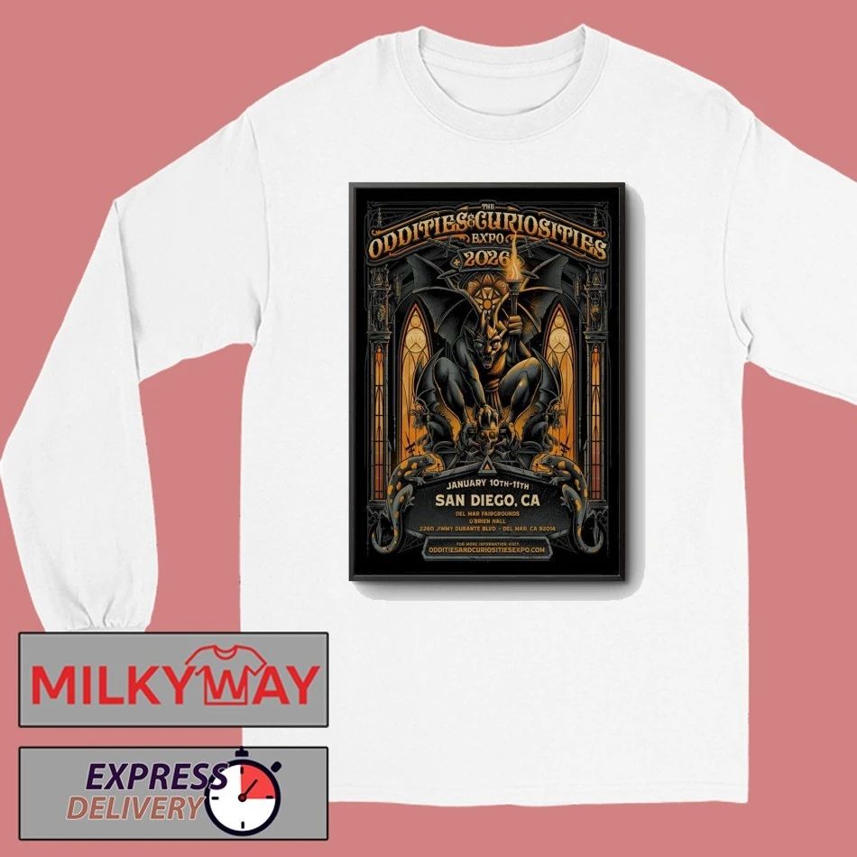 Oddities And Curiosities Expo Jan 10-11 2026 San Diego CA Poster shirt