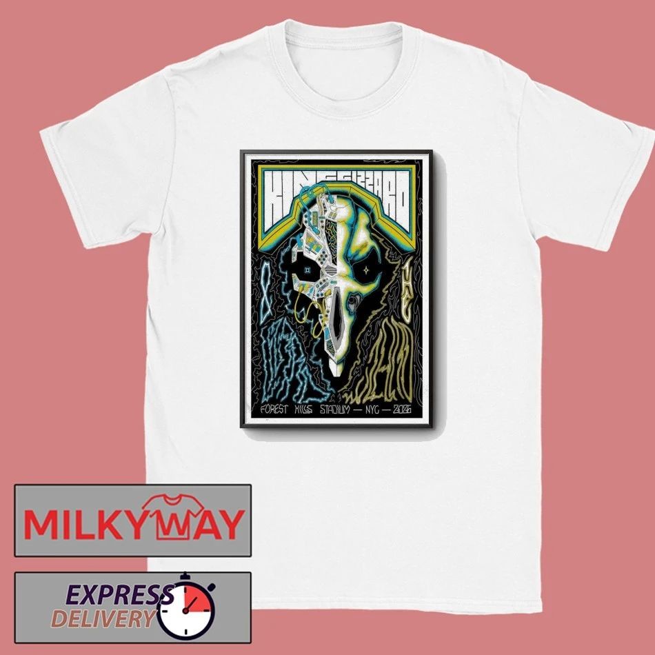 King Gizzard and the Lizard Wizard Forest Hills Stadium 2026 Poster shirt