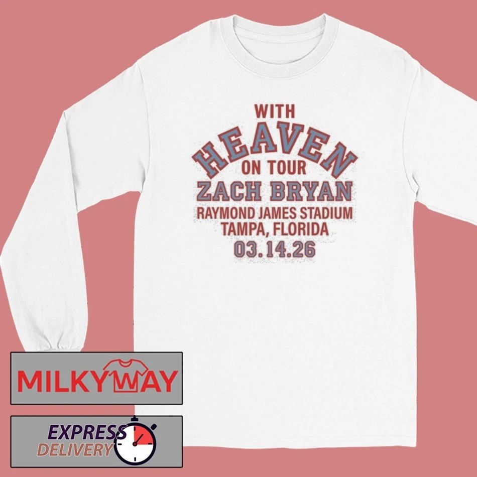 Zach Bryan Raymond James Stadium Tampa, FL 03.14.2026 shirt