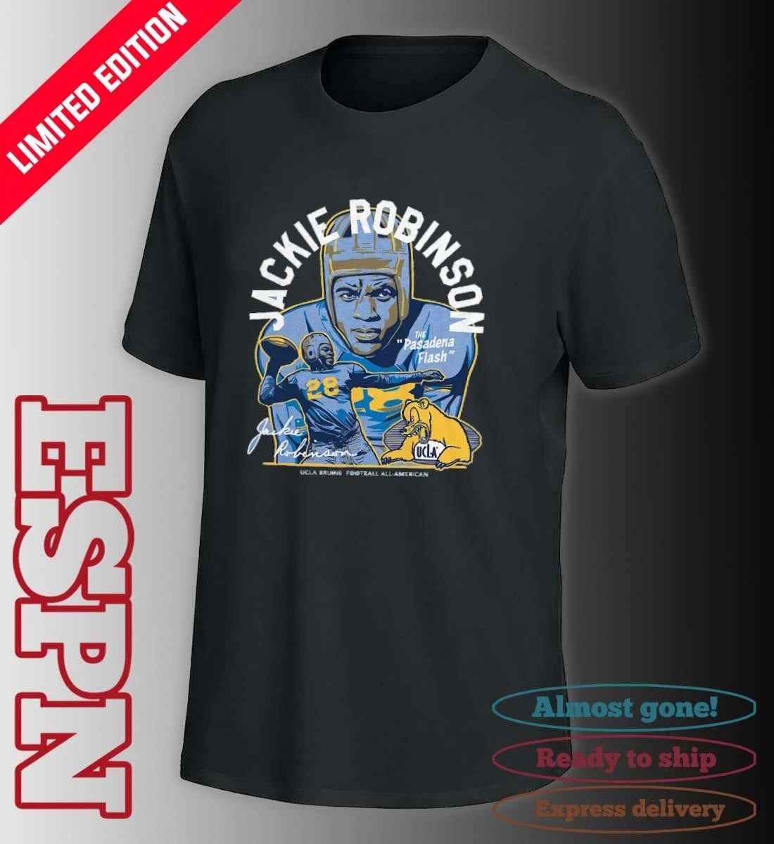 UCLA Bruins Jackie Robinson #42 The Pasadena Flash T-Shirt