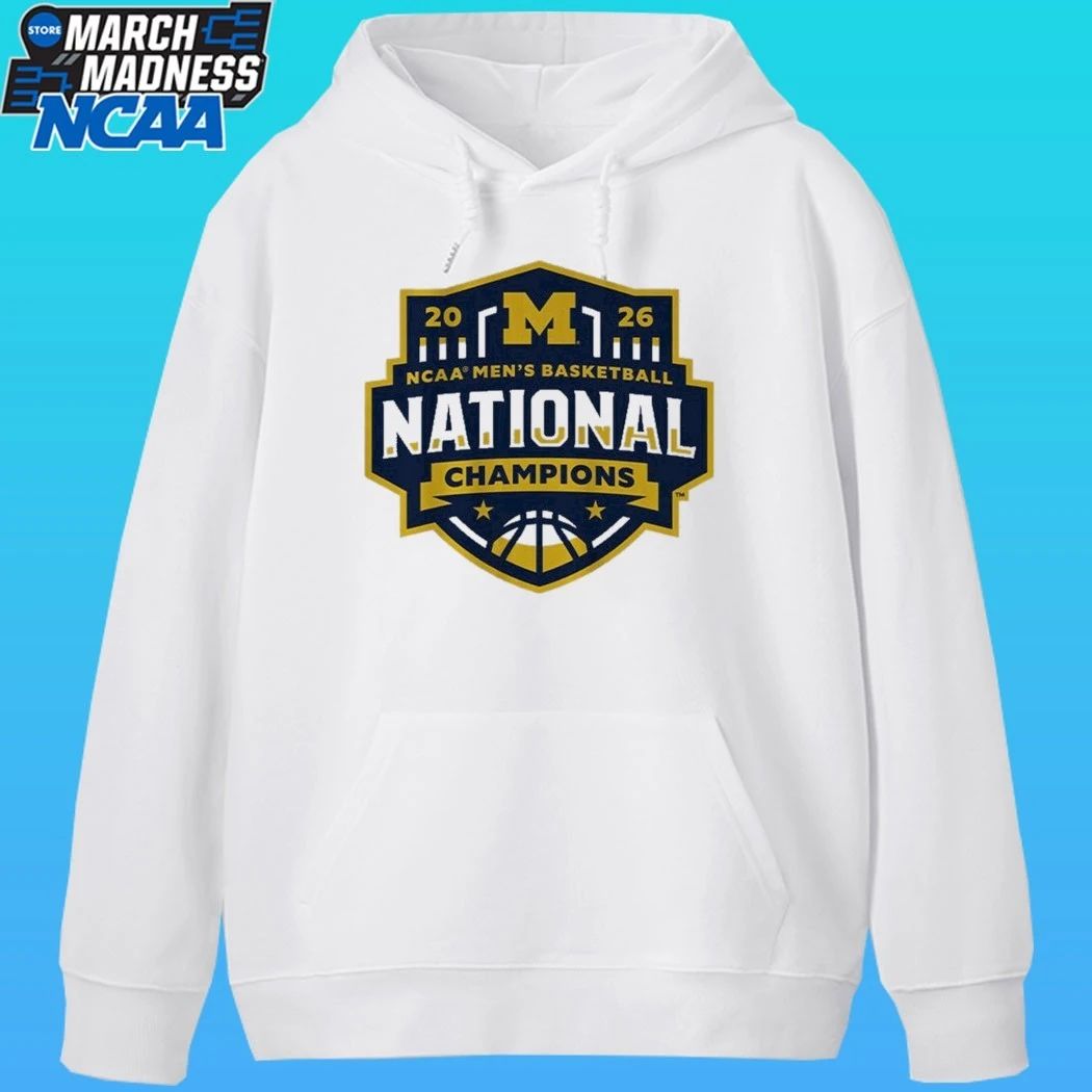 Michigan Wolverines MBB 2026 National Champions Logo Shirt