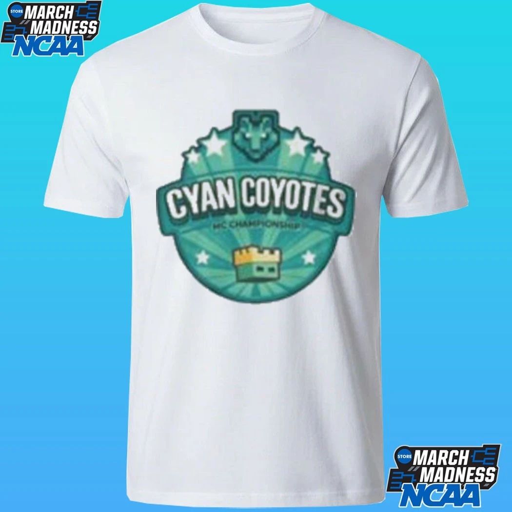Cyan Coyotes MC Championship Shirt