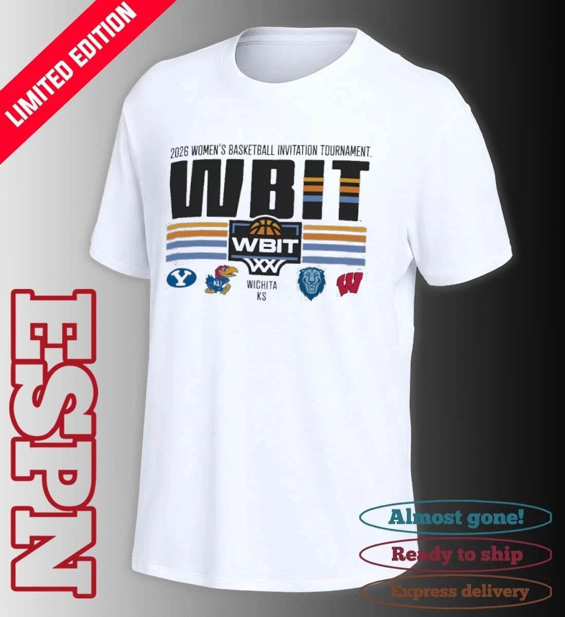 Women’s Basketball Invitation Tournament WBIT 2026 Shirt