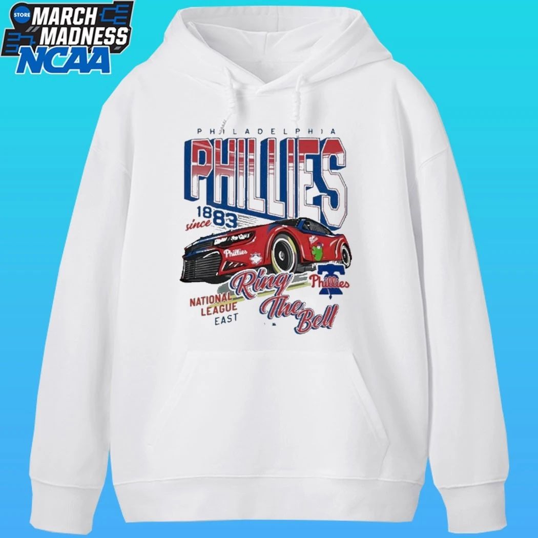 Phillie Phanatic Philadelphia Phillies 47 Racer Ring The Bell Since 1883 National League East Shirt
