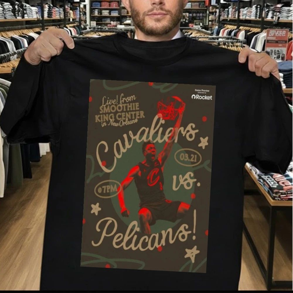 Cleveland Cavaliers Poster Mar 21 2026 Smoothie King Center Shirt