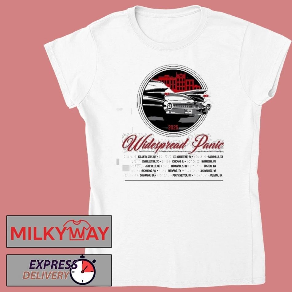 Widespread Panic 2025 Tour Shirt