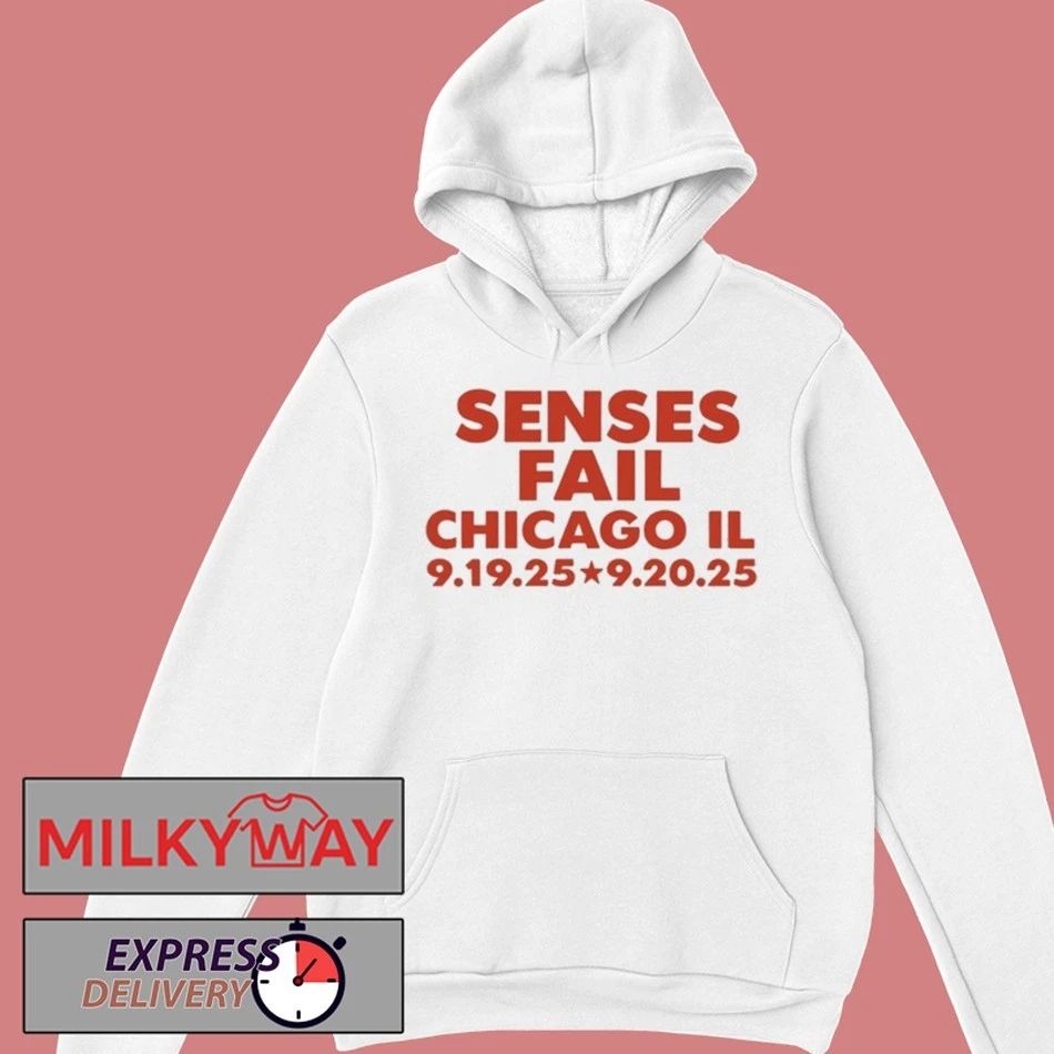 Senses Fail Tour Chicago, IL 09.19 + 09.20, 2025 Shirt
