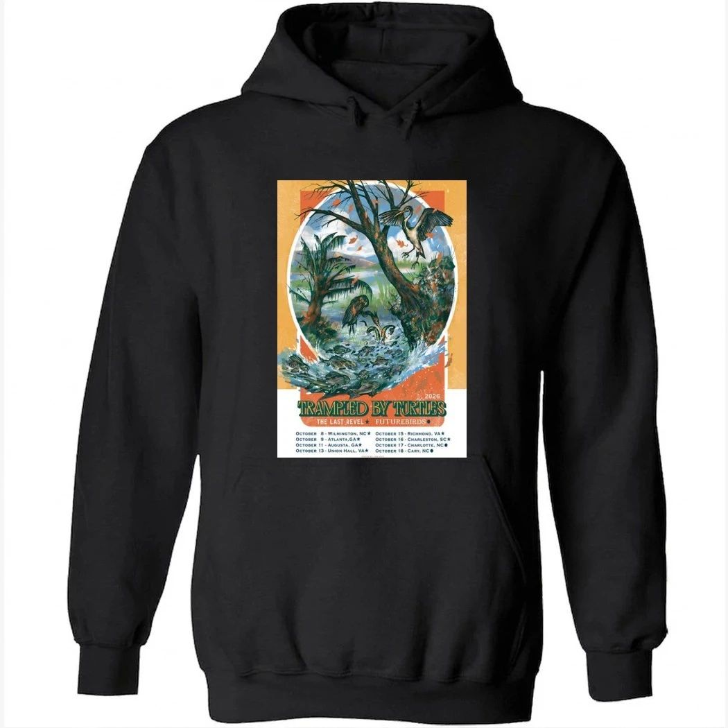 Trampled by Turtles The Last Revel 2026 Poster Shirt