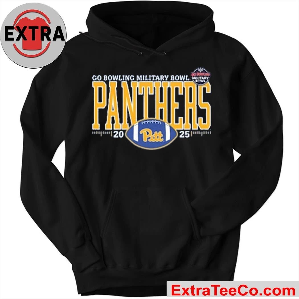 Colosseum Pitt Panthers OHT Military Appreciation Pitt Panthers Blue Blue 84 2025 Military Bowl Participant T-Shirt