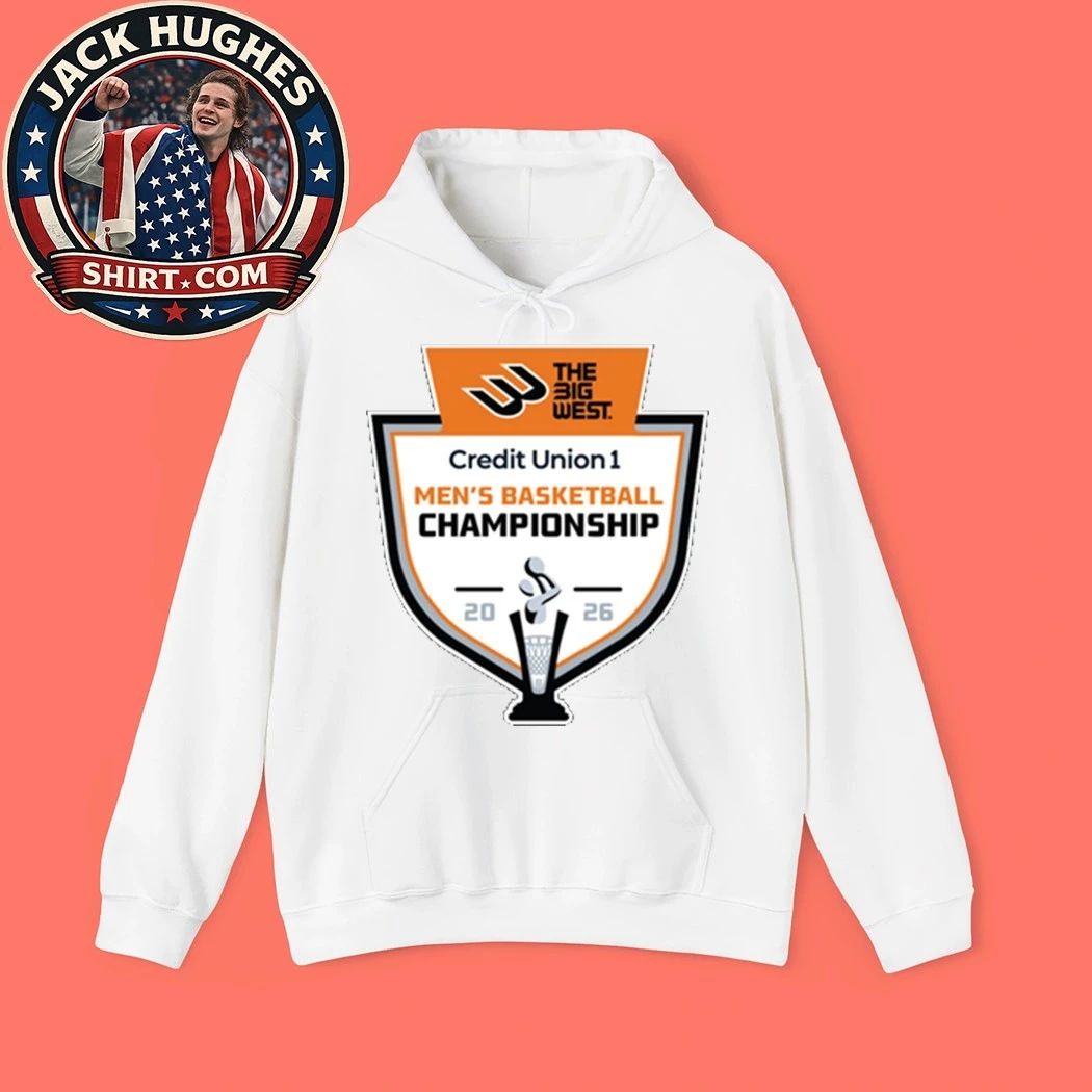 The Big West Credit Union 1 Men’s Basketball Championship 2026 Logo T-Shirt
