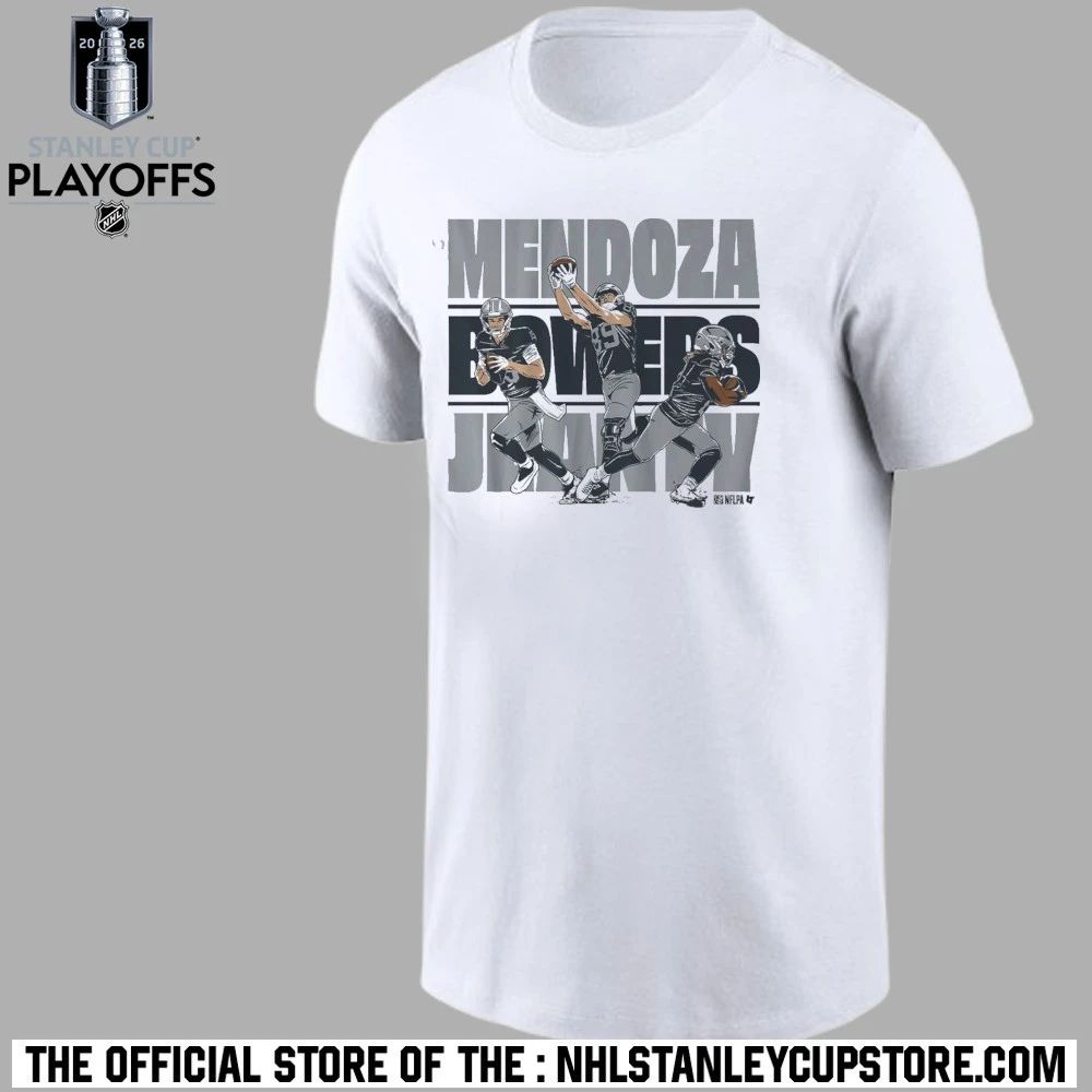 Fernando Mendoza, Ashton Jeanty & Brock Bowers Vegas Trio Shirt