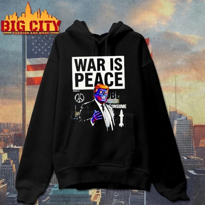 War Is Peace Symbol Trump Goat Shirt
