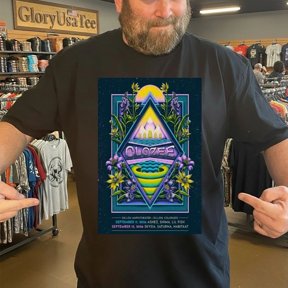 Clozee Sept 11-12 2026 In Dillon CO Poster Shirt
