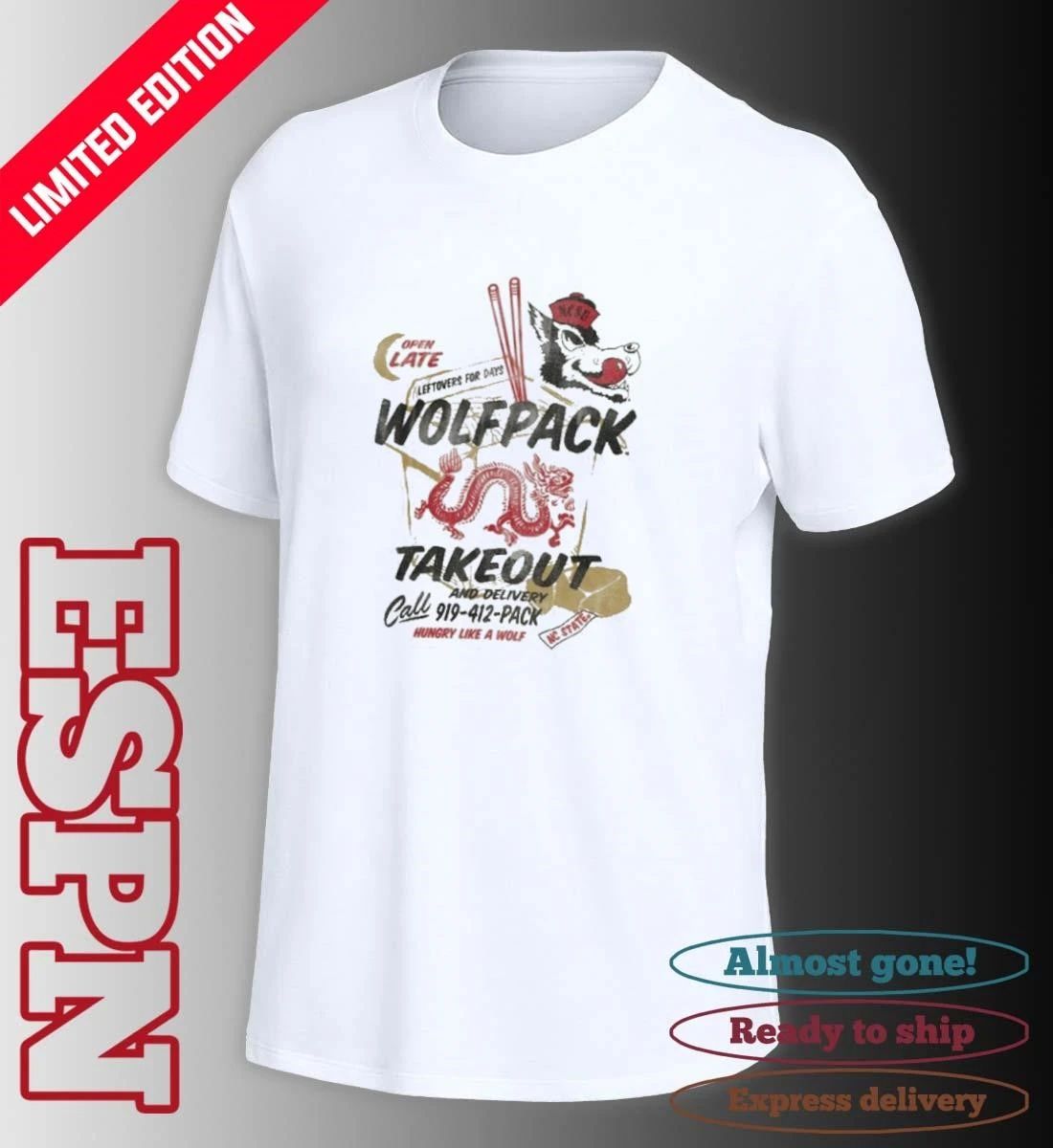 NC State Wolfpack Takeout Shirt
