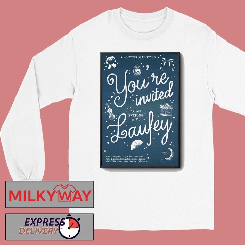 Laufey Mar 21 2026 Lisbon Portugal Poster shirt