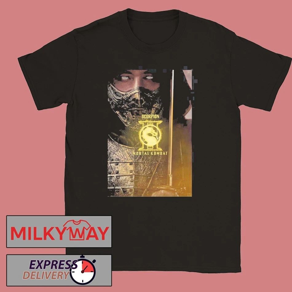 Mortal Kombat II Movie Exclusive Scorpion Character Poster T-Shirt