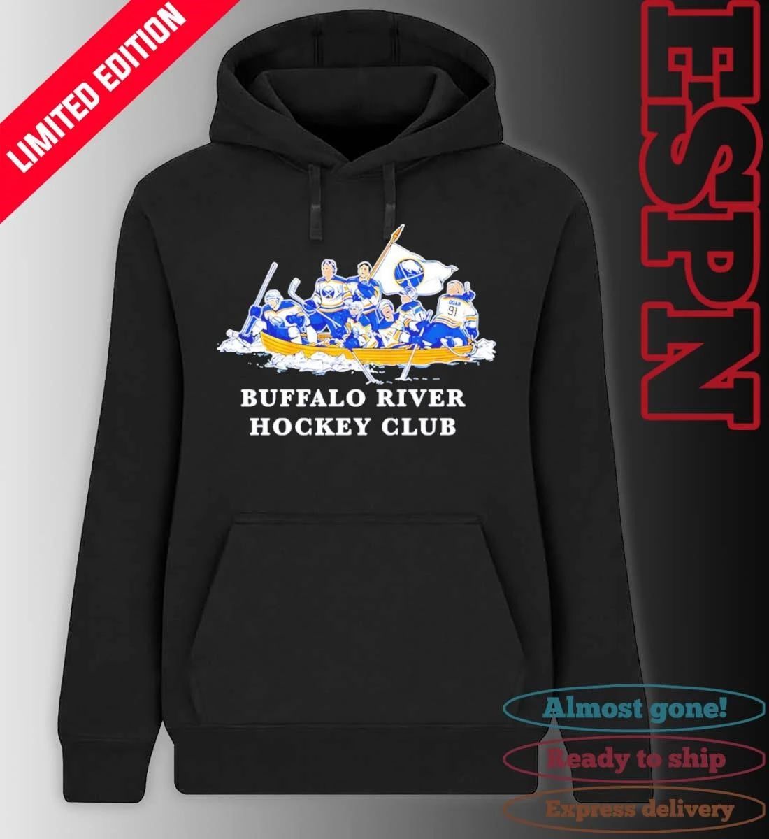 Buffalo Sabres River Hockey Crossing Shirt