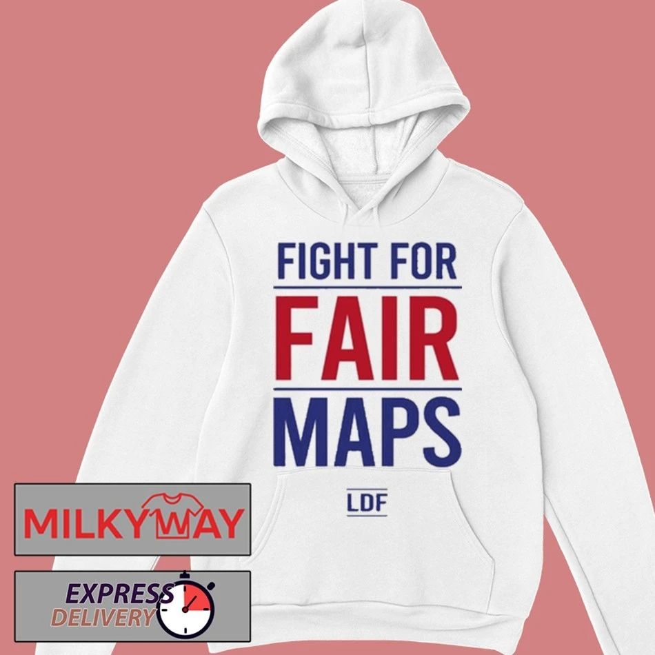 Samuel Jackson Wearing Fight For Fair Maps Shirt