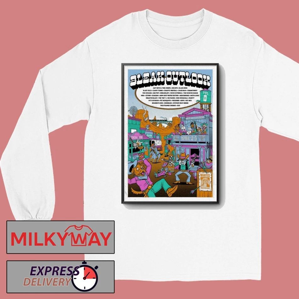 Bleak Outlook Vol Tacoma WA 8 4 2-4 5 2026 Poster shirt