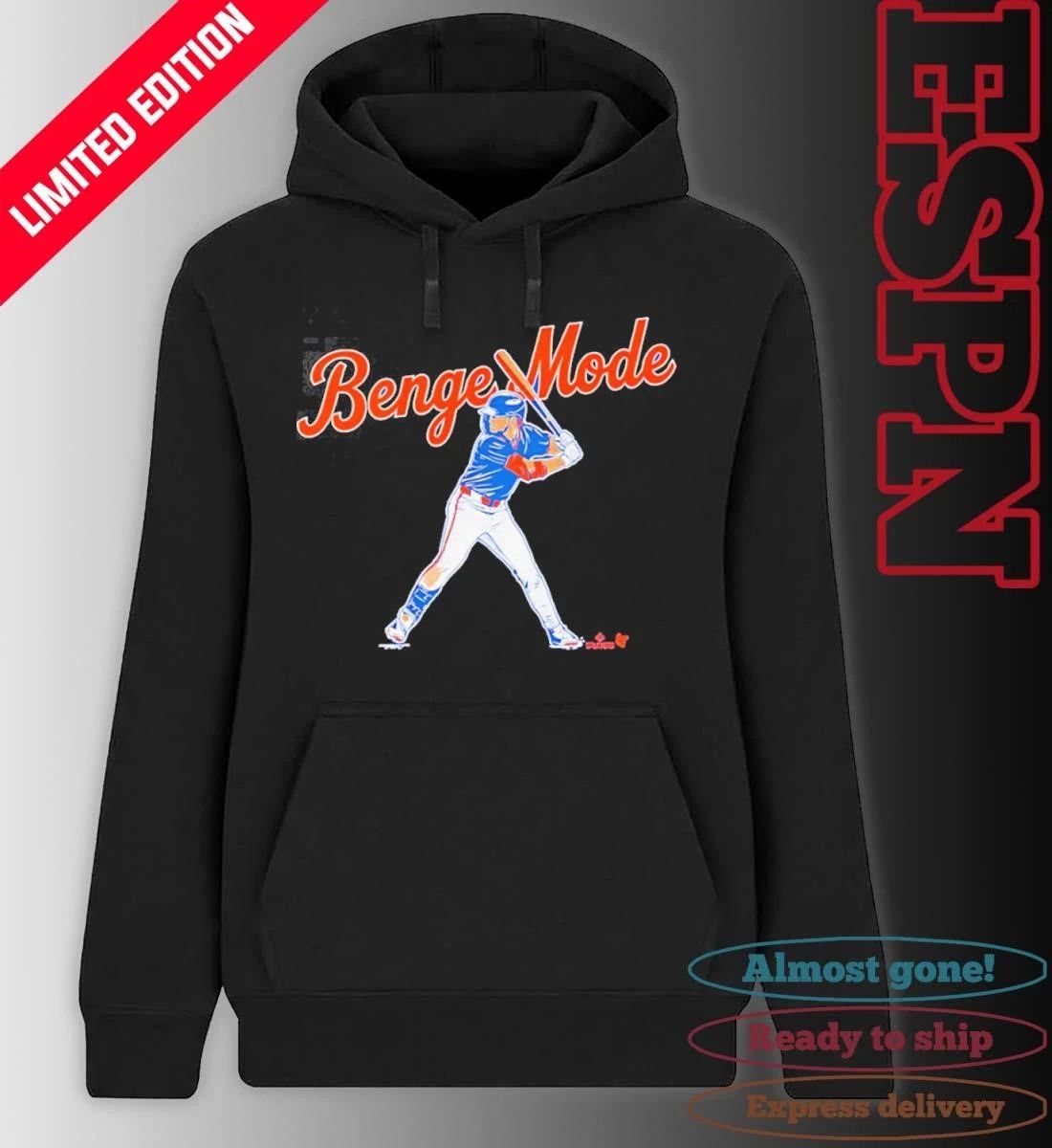 New York Mets Carson Benge Mode Shirt
