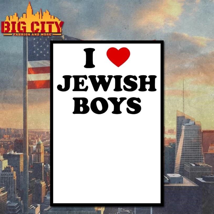 I Love Jewish Boys Funny Shirt