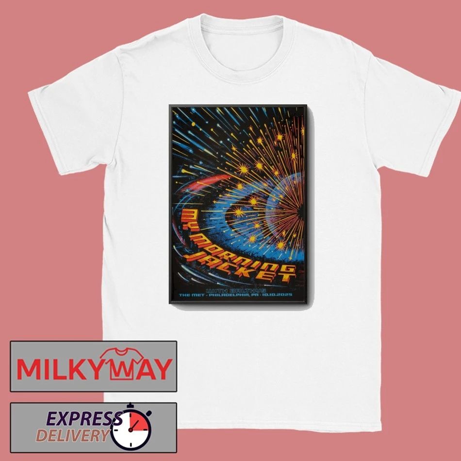My Morning Jacket 10 10 2025 Philadelphia PA Poster shirt