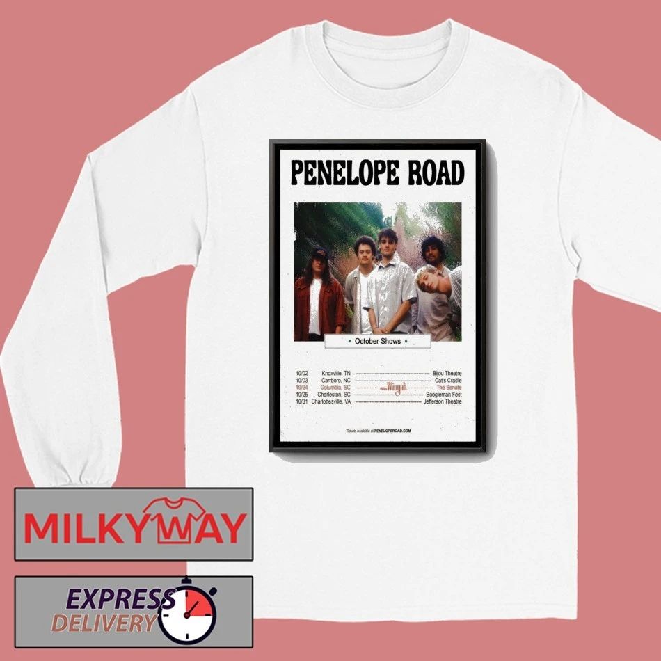 Penelope Road 2025 Tour Poster shirt