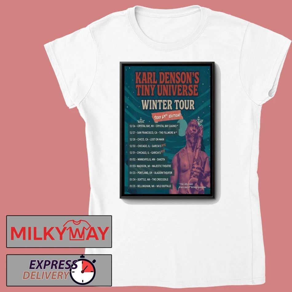 Poster Karl Denson Winter 2026 Shows shirt