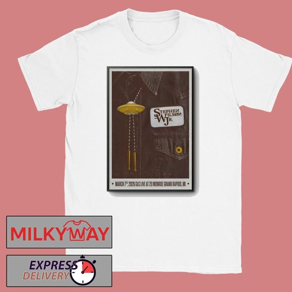 Stephen Wilson JR. In Grand Rapids MI On Mar 7 2026 Tour Poster shirt