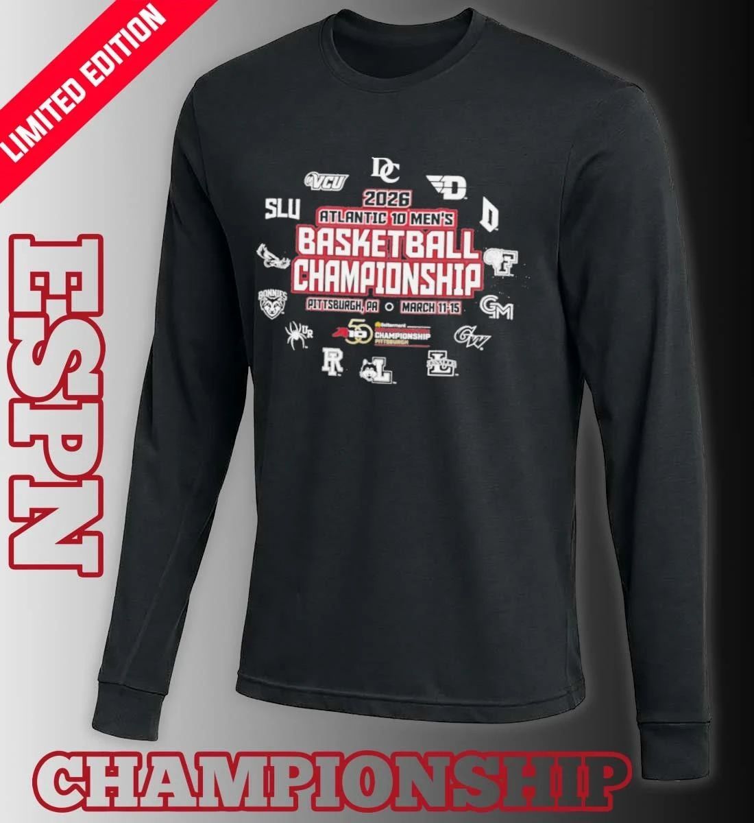 2026 A-10 Men’s Basketball Championship Shirt