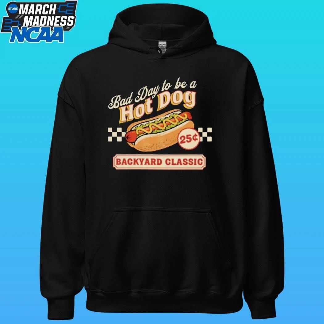 Bad Day To Be A Hot Dog Backyard Shirt