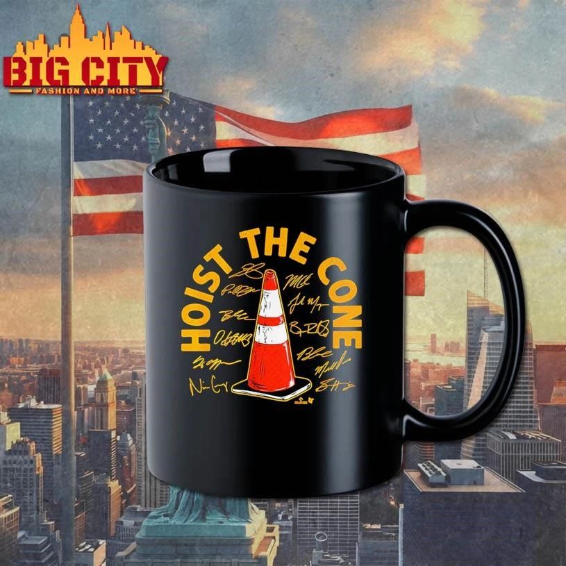 Hoist the Cone Pittsburgh Baseball Signatures Graphic Shirt