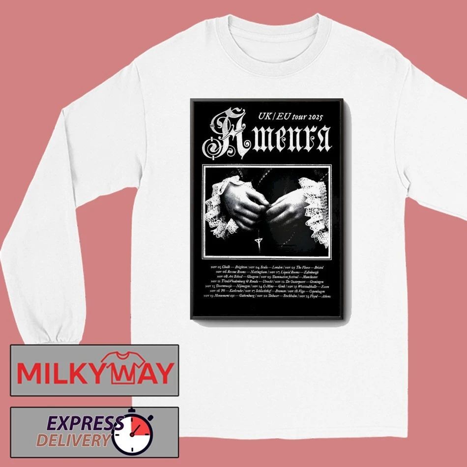 Amenra UK-EU 2025 Tour Poster shirt