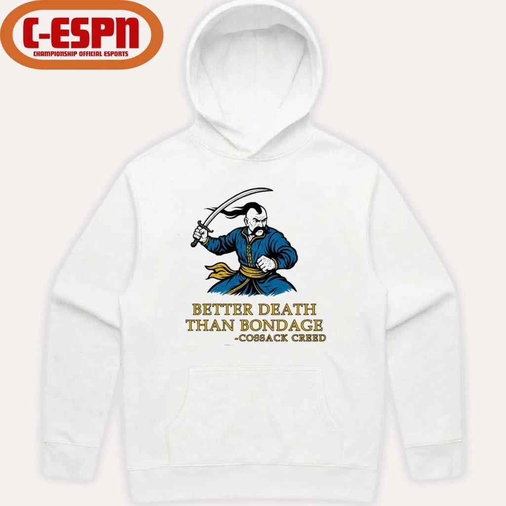 Cossack Creed Better Death Than Bondage T-Shirt